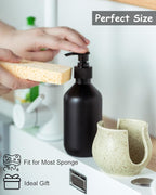 Ceramic Dish Sponge Holder, Sponge Caddy - Image 6