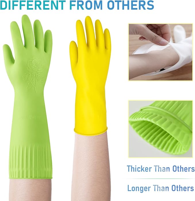 Rubber-Gloves Dishwashing Gloves - Image 5