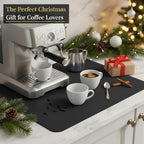 Dish Drying Mat Super Absorbent – 17" x 31" Coffee Mat - Image 9