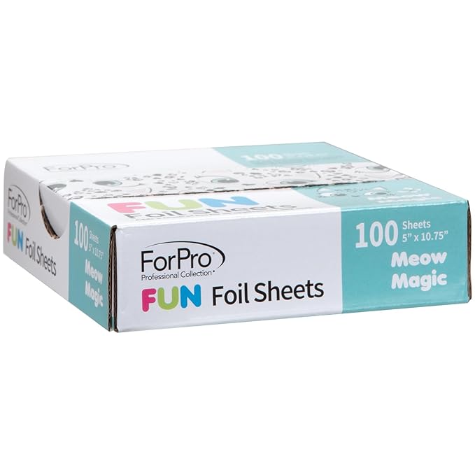 ForPro FUN Meow Magic 5" Foil Sheets, Aluminum Foil, Pop-Up Foil Dispenser - Image 3