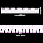 12Pcs Adjustable Drawer Dividers 0.1Inch Thickness DIY Grid Dividers 40x5cm - Image 3