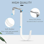 FYY Over The Door Hooks, 10 Pack Door Hangers Hooks - Image 3