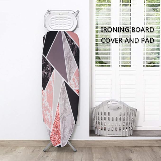 Ironing Board Cover and Pad Extra Thick Padding 19 X 52 Inch Fits Large and - Image 3