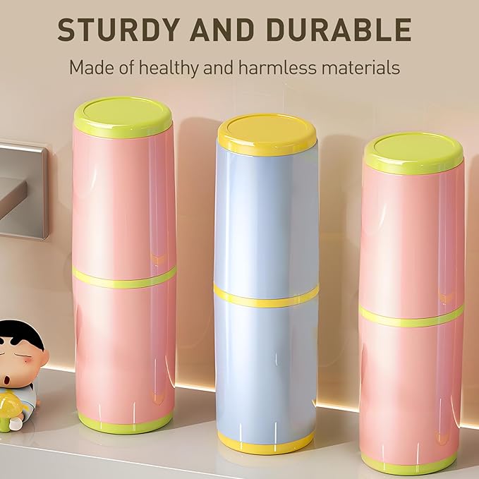 Toothbrush Cup with Cover – Leak-Proof Seal, Large Capacity - Image 5