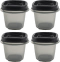 Bundle Food Storage Container Set, Easy Find Lids by Utensilux