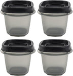 Bundle Food Storage Container Set, Easy Find Lids by Utensilux