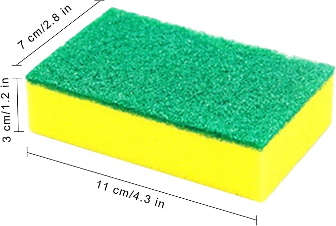 Kitchen Cleaning Sponges, Cleaning Sponges in Bulk, Non Scratch Dishwashing - Image 7