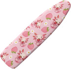 Strawberry Axolotl Ironing Board Cover and Pad Standard Ironing Board Cover by Darisoco