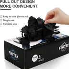 FINITEX Black Nitrile Disposable Medical Exam Gloves - Image 8