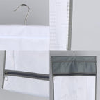 Jelier Hanging Mesh Laundry Basket, Collapsible Fabric Laundry Hamper - Image 3
