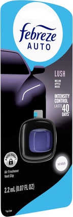 Febreze AUTO Air Freshener, Odor-Fighting Automotive Vent Clip, Lush Scent - Image 11