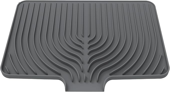 Silicone Dish Drying Mat for Kitchen Counter, 19.7" x 17.2" Large Drying Mat - Image 8