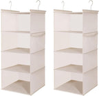MAX Houser 4 Tier Shelf Hanging Closet Organizer, Closet Hanging Shelf by MAXHouser