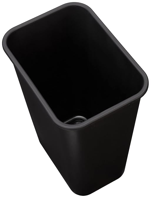 Amazon Basics Rectangular Commercial Office Wastebasket, Space-Saving, 10 Gallon - Image 3