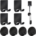 Diesisa Razor Holder for Shower + Adhesive Wall Hooks, Premium 304 Stainless by Home