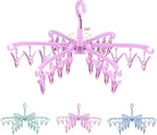 Foldable Drying Rack with 24 Clips by BONYCUST