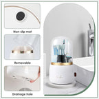 Toothbrush Holders for Bathrooms, Rotating 5-Slot - Image 4