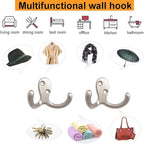 10pcs Coat Hooks Hardware, Wall Hooks Heavy Duty Hooks - Image 7