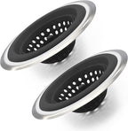 Mi hogar Sink Drain Strainer 2 Pack, 4.5” Wide Rim Silicone Kitchen Sink - Image 8