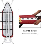ZDCUSTOM Red Ironing Board Cover Standard Size 52"x13" Santa Claus Ironing - Image 4