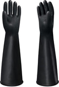 22" Upgraded Latex Gloves Chemical Resistant Glove Safety Work Long Gauntlets by Nobgum