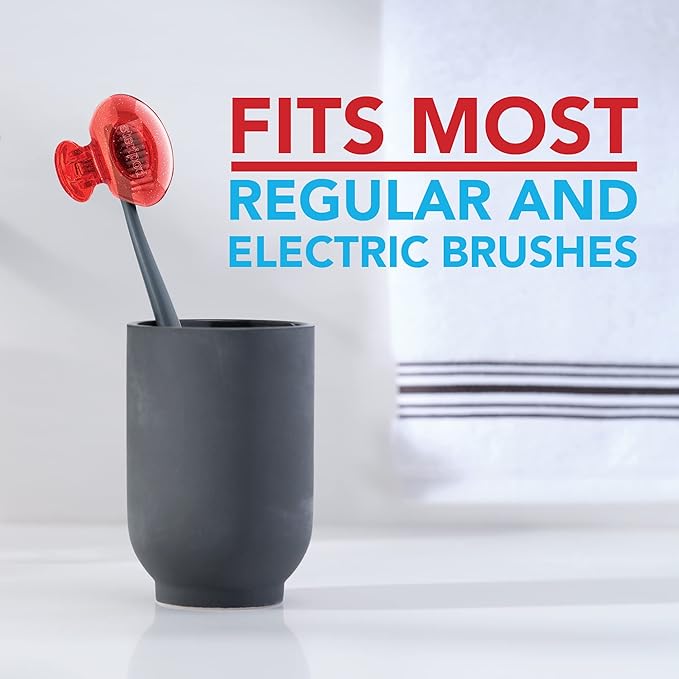 Steripod Kids' Clip-On Toothbrush Protector, Keeps Toothbrush Fresh and Clean - Image 4