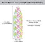 Sprowallow Cartoon Rabbit Ironing Board Covers Silicone Coating 15x54 inch - Image 5