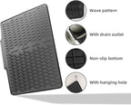 Dish drying mats for kitchen counter, Silicone dish drying mat, Heat resistant - Image 4