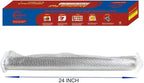 24 Inch Extra Wide Extra Heavy Duty Aluminum Foil Roll, 24 Inch Width x 250 - Image 3
