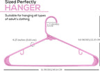 Utopia Home Plastic Hangers 50 Pack - Image 2