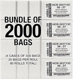 Aluf Plastics High Density Trash Bags, 20-30 Gallon, 13 Micron, - Image 2