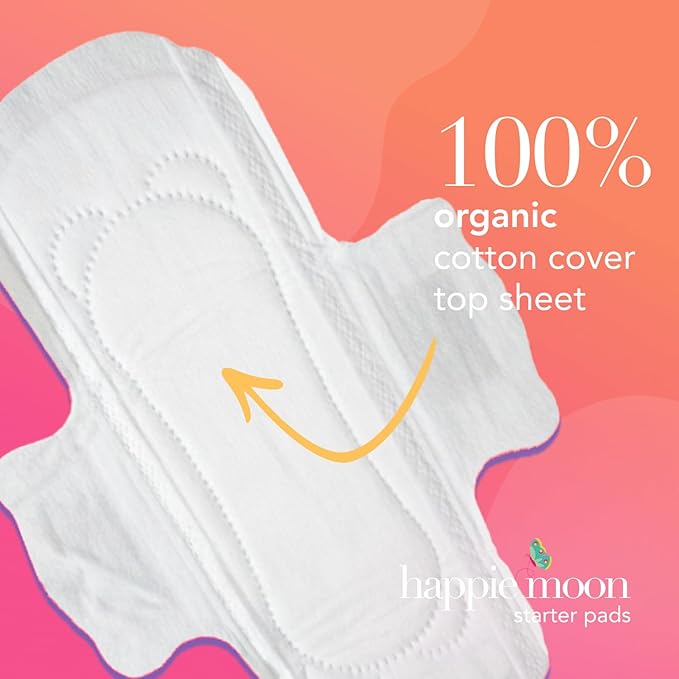 Organic Cotton Cover Tween & Teen Period Pads | Ultra Thin Pads - Image 5