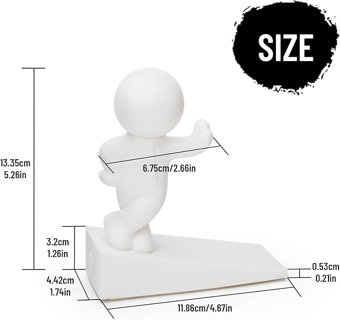 Cute Door Stop, Decorative and Sturdy, Well Designed Door Stopper, Effective to - Image 2