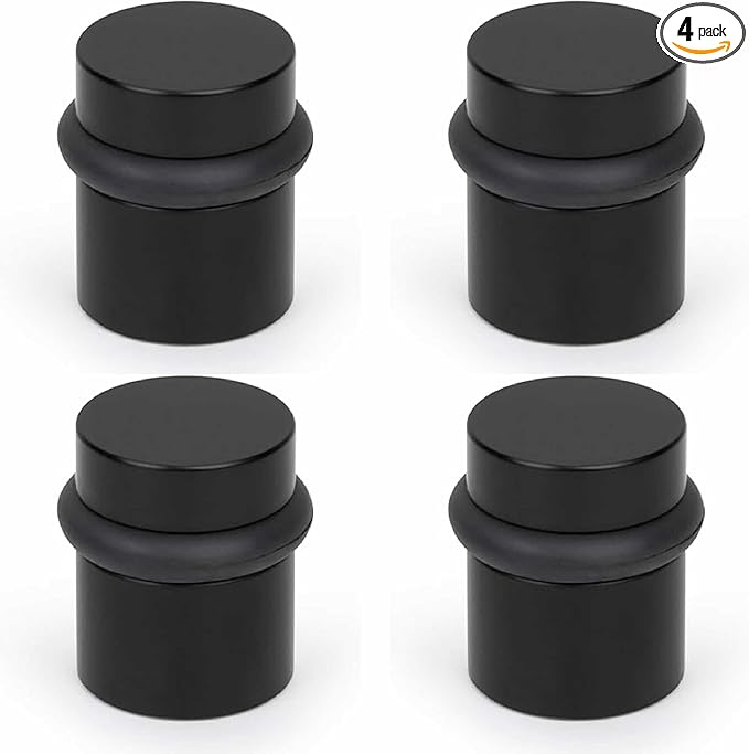 Mega Handles Square Floor Door Stopper, Quickly Installed Wall Protector Stopper by MegaHandles