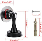 Sumnacon Magnetic Door Stopper, Heavy Duty Stainless Steel Door Stop Holder Come - Image 4