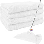 4 Pcs Extra Large Microfiber Cleaning Cloth, Lint and Streak Free by CODOHI