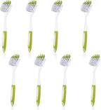 8 Pcs Dish Brush with Handle Kitchen Scrub Brush Pot and Pan Cleaning Brush by Unknown