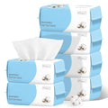 100 Count Disposable Face Towel, Biodegradable Facial Dry Wipes, Super Soft & by MishchiMakesYourLifeEasier