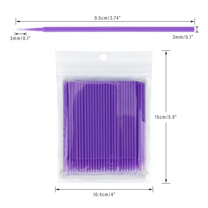 G2PLUS 500PCS Cotton Swabs, Micro Swabs - Image 2