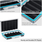 JJC Compact 18650 Battery Storage Case Holder Organizer, Hard Plastic Battery - Image 3