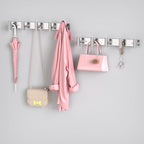 PMMASTO Coat Rack Wall Mounted, 5 "T Shaped Wall Hooks - Image 5