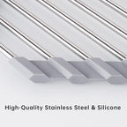 Tomorotec Triangle Roll-Up Dish Drying Rack - Image 2
