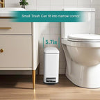 1.3 Gallon Stainless Steel Trash Can - Image 2