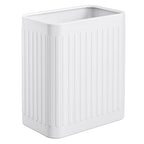 TrashAid Small Bathroom Trash Can, 2.1 Gallon Bathroom Garbage Can, Stainless by TrashAid