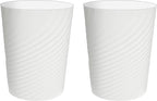 DAJITRE 1.8 Gallon Small Trash Can Wastebasket Recycling Bin Slim Profile by DAJITRE