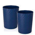 UUJOLY Plastic Small Trash Can Wastebasket, Garbage Container Basket by UUJOLY