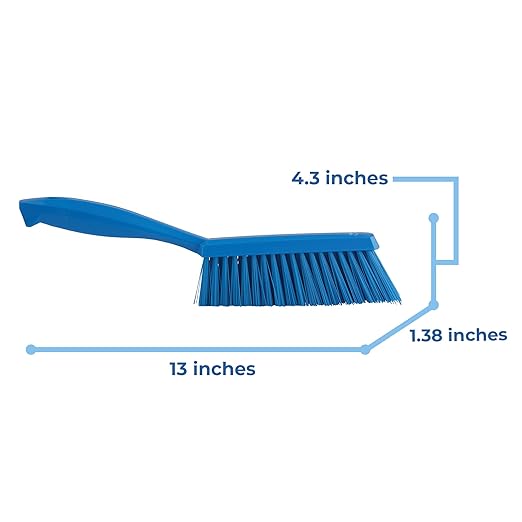 Vikan 45893 Bench Cleaning Brush, Polypropylene/Polyester Medium Bristle - Image 2