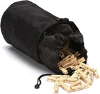 Clothespin Bag Hanging Clothesline Peg Organizer Storage Bags, Dust-proof - Image 6