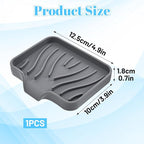 Grevosea Sponge Holder for Kitchen Sink, Silicone Dish Sponge Holder - Image 2