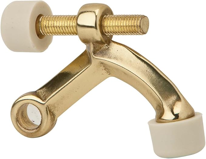 SCHLAGE Ives by Schlage 70A4 Hinge Pin Door Stop, Bright Brass by SchlageLockCompany